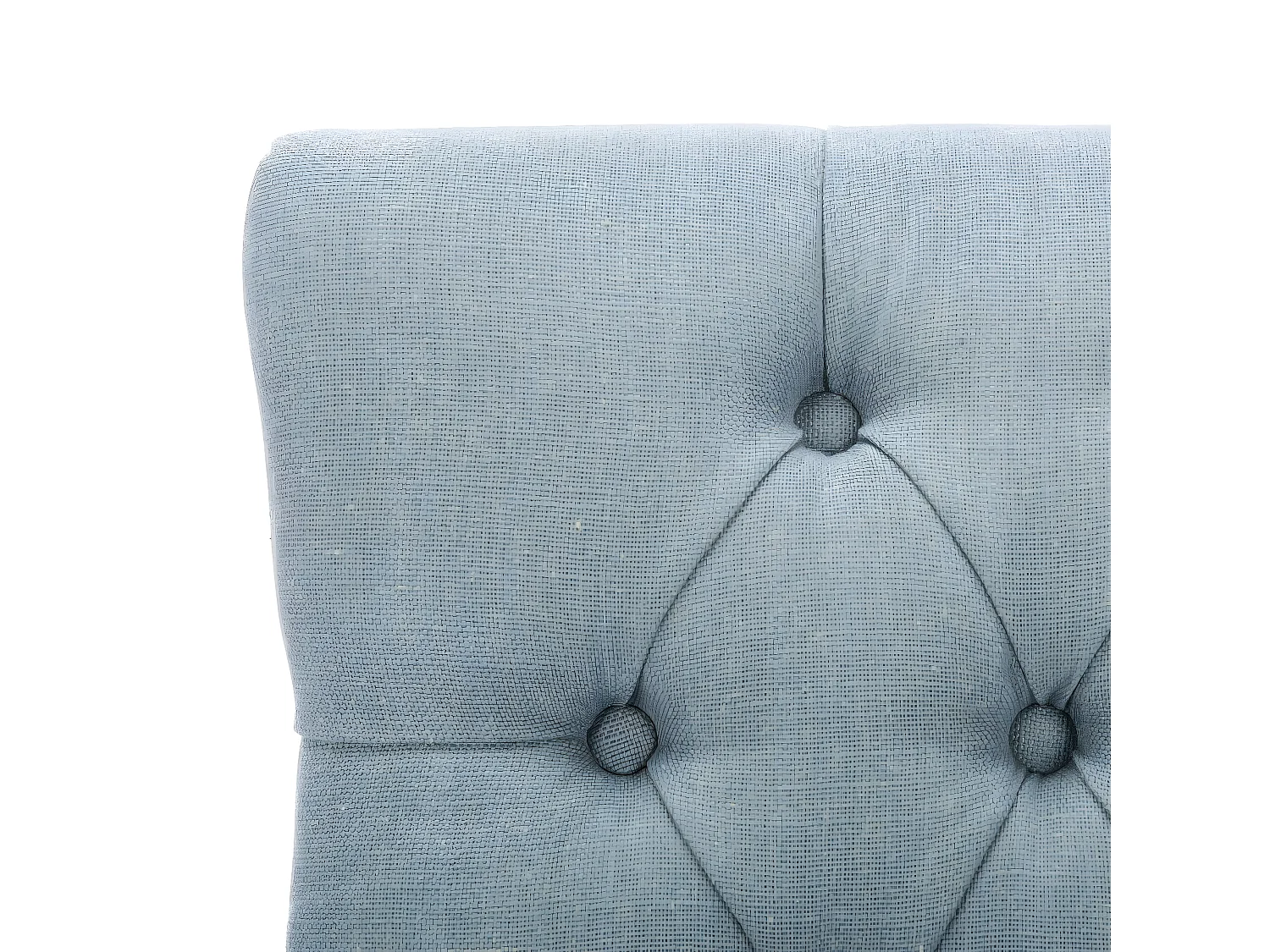 Lot de 2 chaise Bleu ciel 60 X 56 X 92.45 cm - Saundra