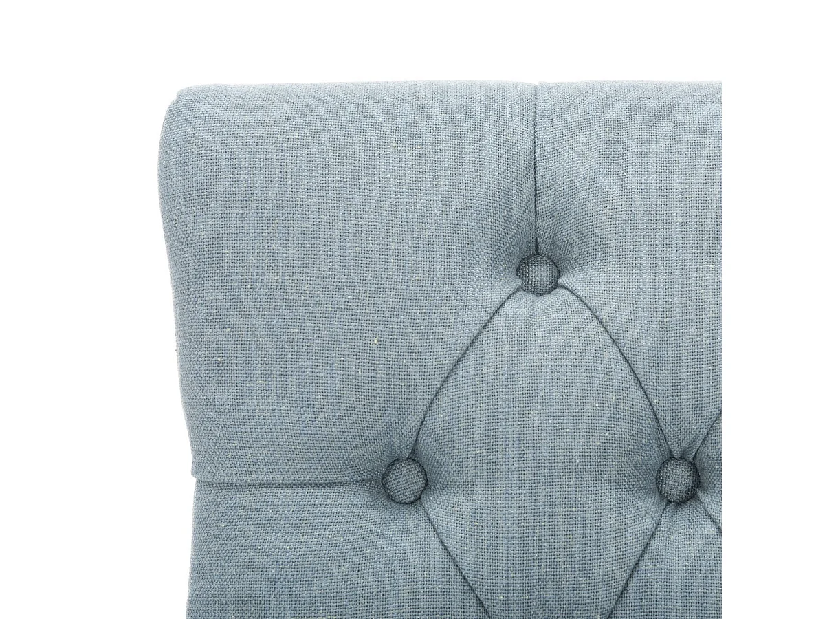 Lot de 2 chaise Bleu ciel 60 X 56 X 92.45 cm - Saundra