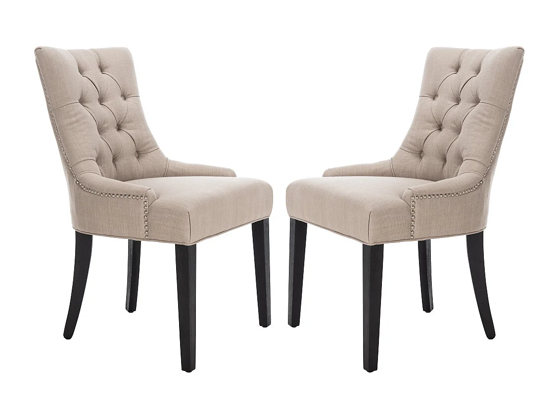 Lot de 2 chaise Sable 60 X 56 X 92.45 cm - Saundra