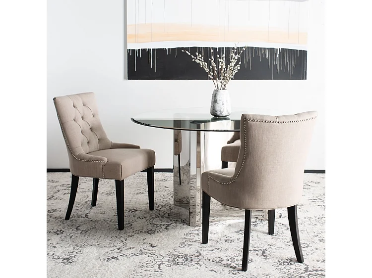 Lot de 2 chaise Sable 60 X 56 X 92.45 cm - Saundra