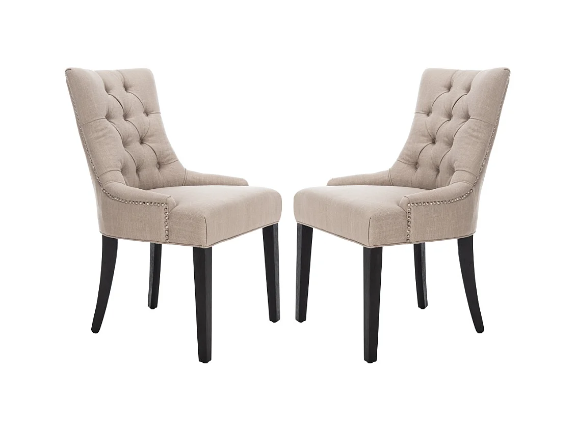 Lot de 2 chaise Sable 60 X 56 X 92.45 cm - Saundra