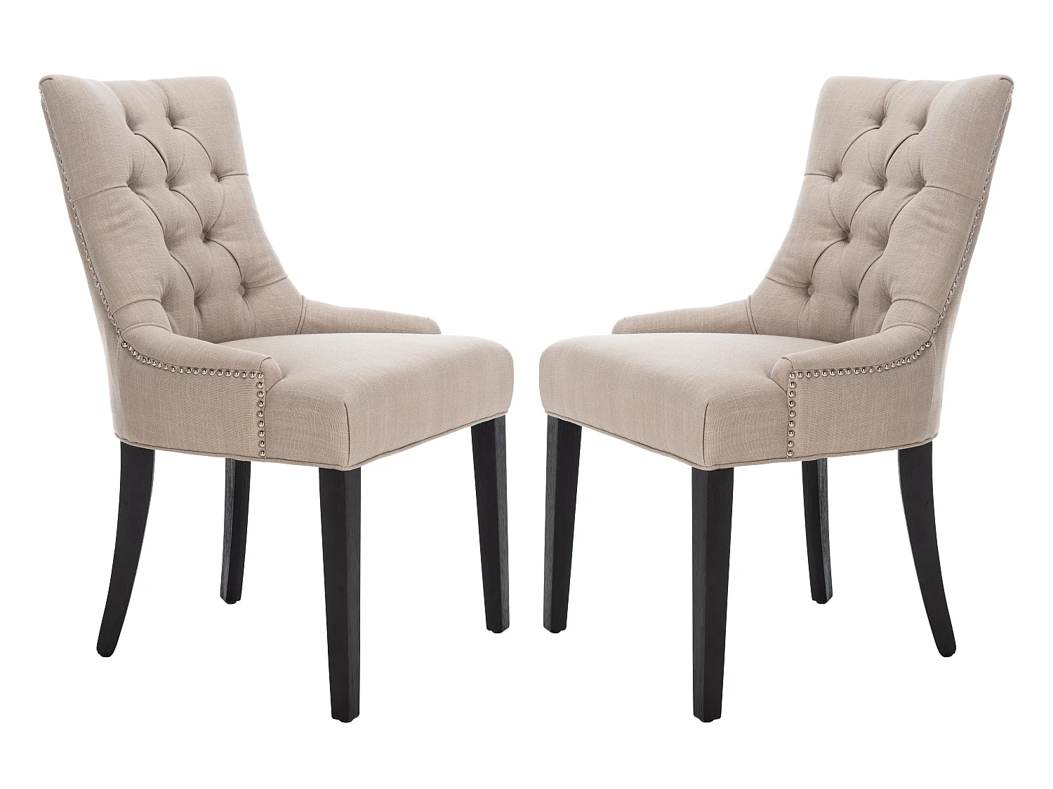 Lot de 2 chaise Sable 60 X 56 X 92.45 cm - Saundra