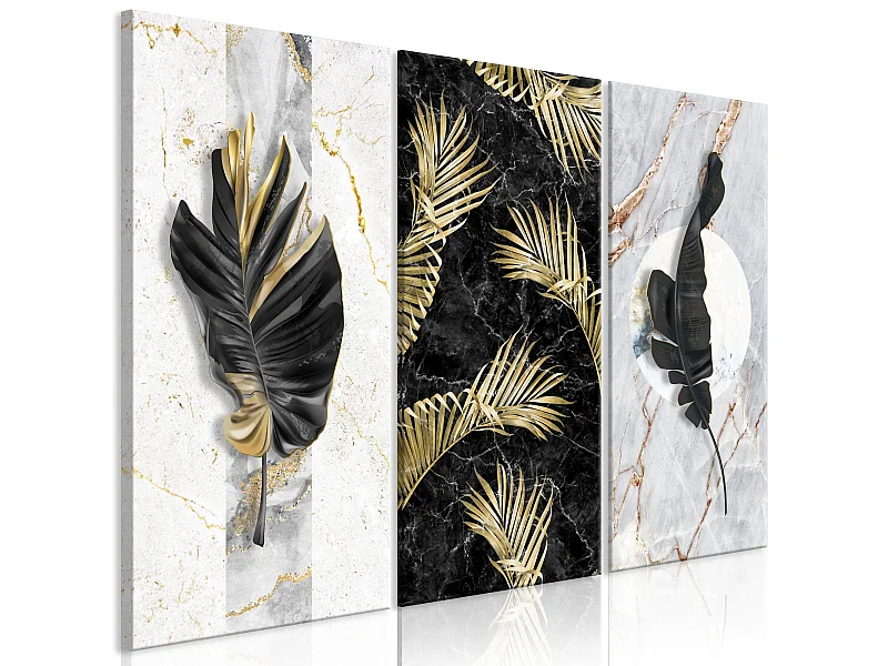 Tableau Trio d'Or 3 Parties - 60 x 40 cm