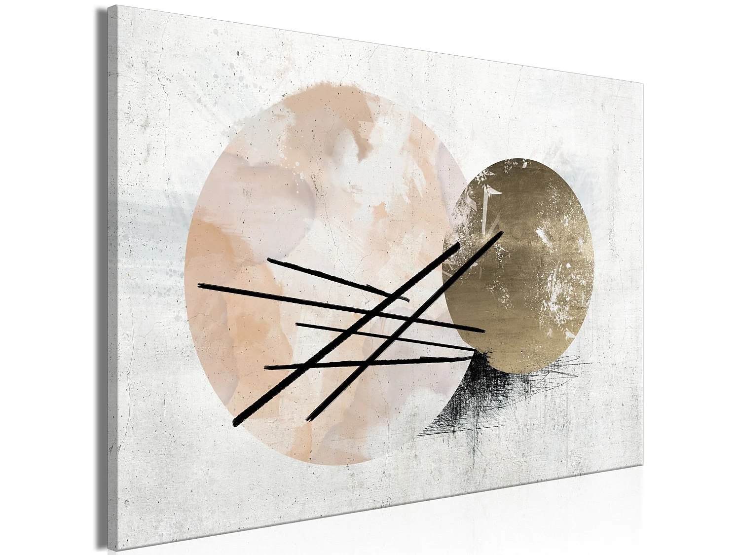 Tableau Composition Sphérique Large - 120 x 80 cm