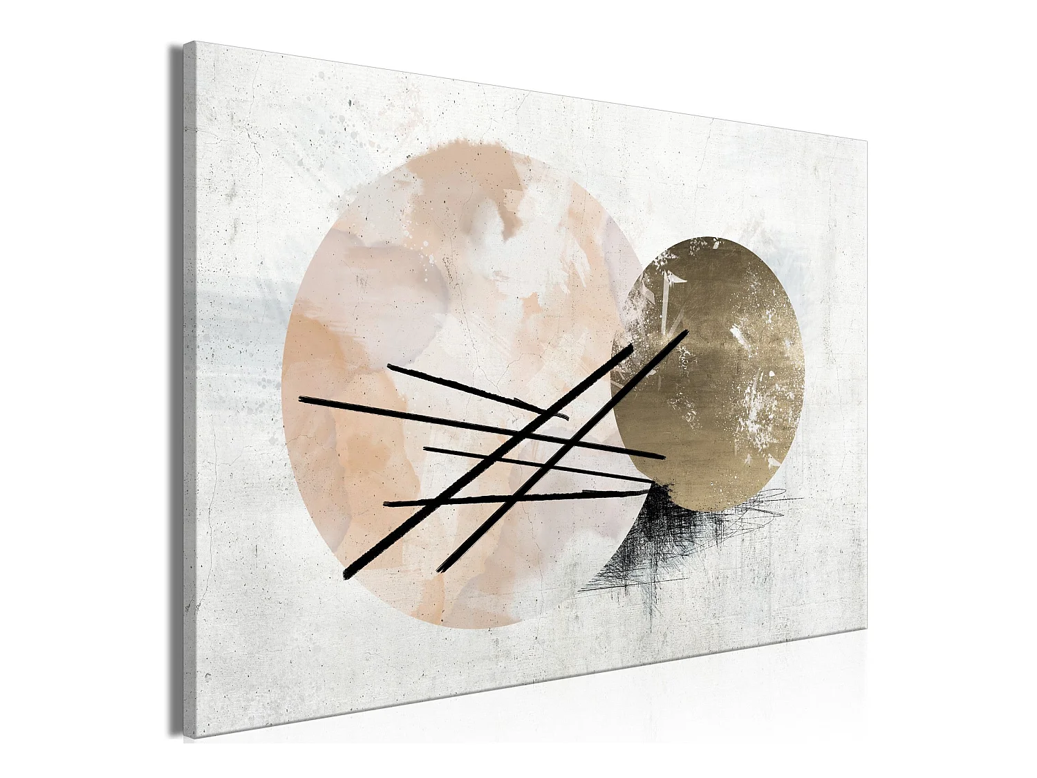 Tableau Composition Sphérique Large - 120 x 80 cm