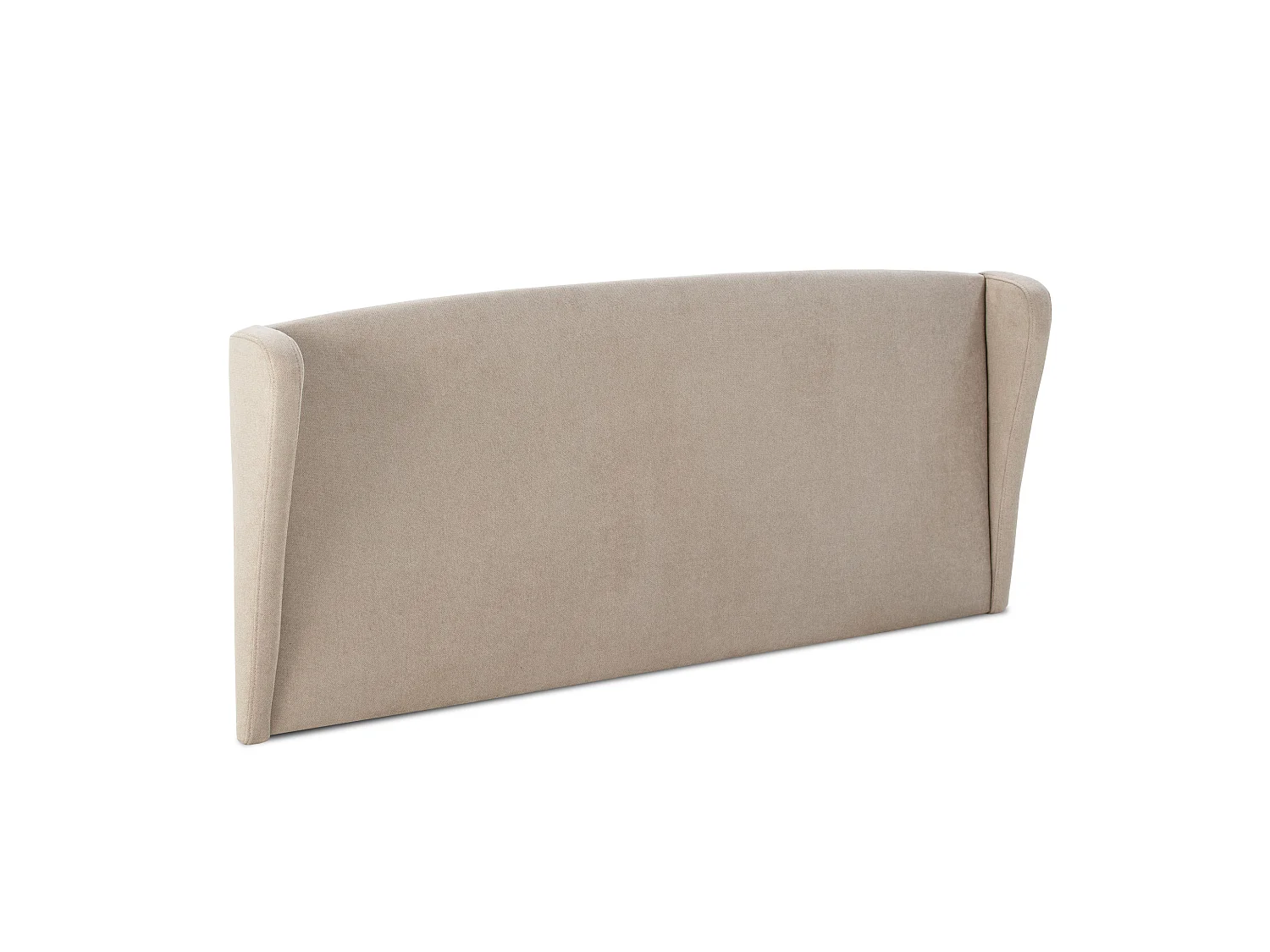 Tête de lit tapissée Munich Oreiller 140x60 cm Couleur Beige