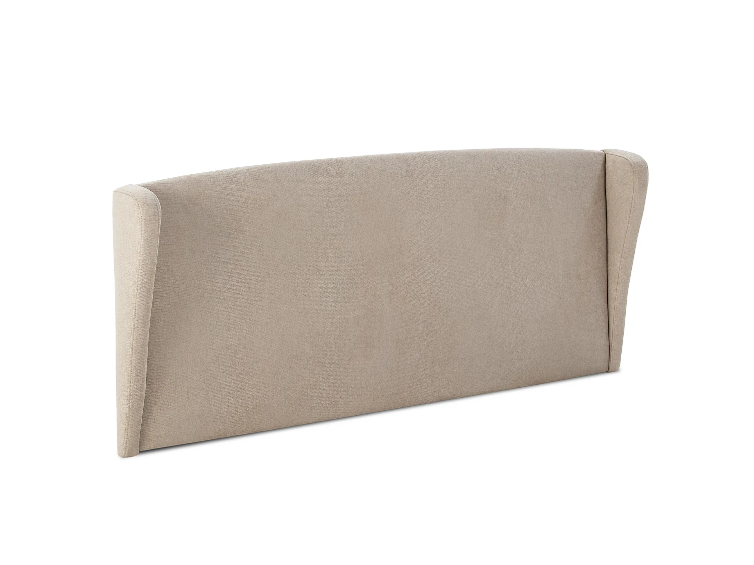 Tête de lit tapissée Munich Oreiller 140x60 cm Couleur Beige