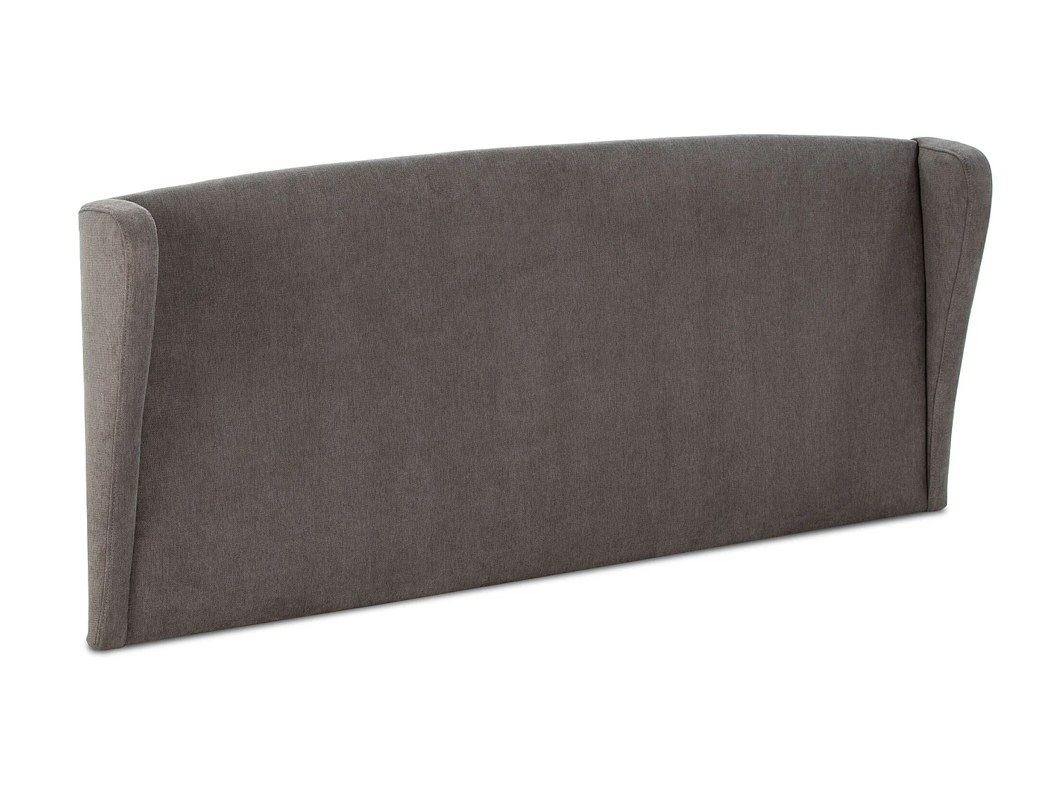 Oorfauteuil hoofdeinde München 140x60 cm Donkergrijs, voor bed van 135 cm, Gewatteerd met Schuim