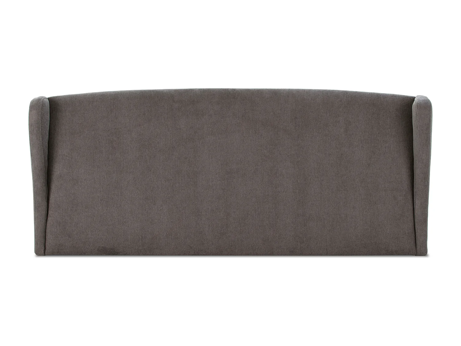 Oorfauteuil hoofdeinde München 140x60 cm Donkergrijs, voor bed van 135 cm, Gewatteerd met Schuim