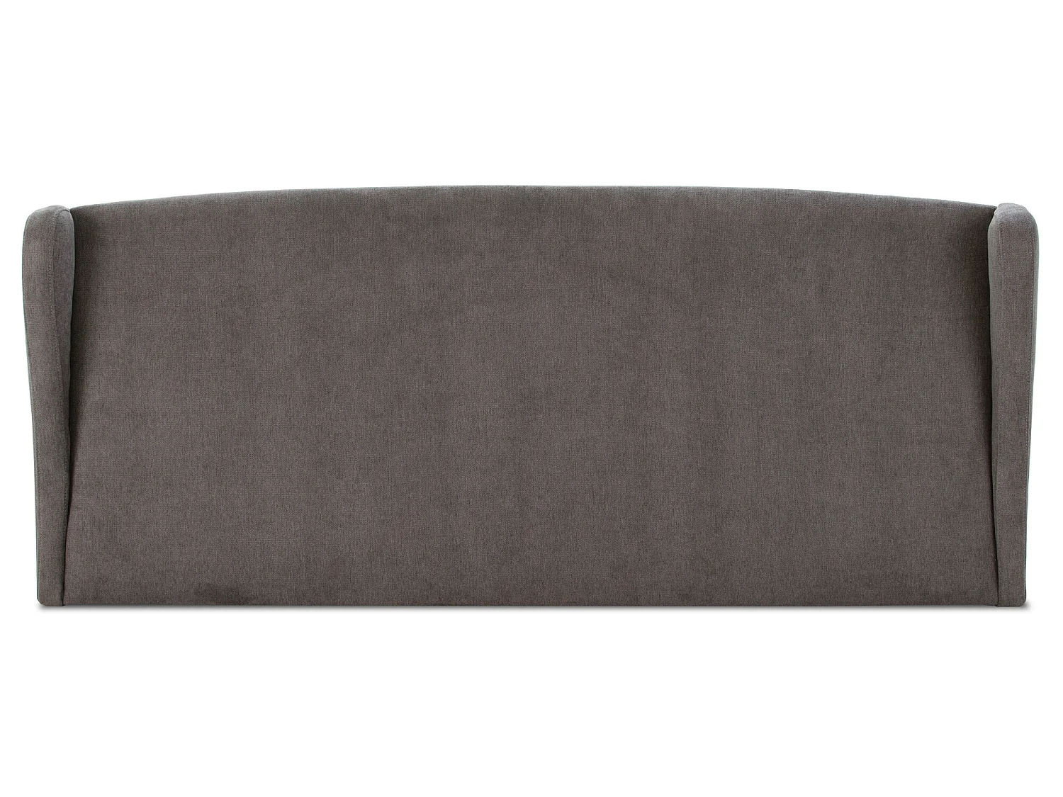 Oorfauteuil hoofdeinde München 140x60 cm Donkergrijs, voor bed van 135 cm, Gewatteerd met Schuim