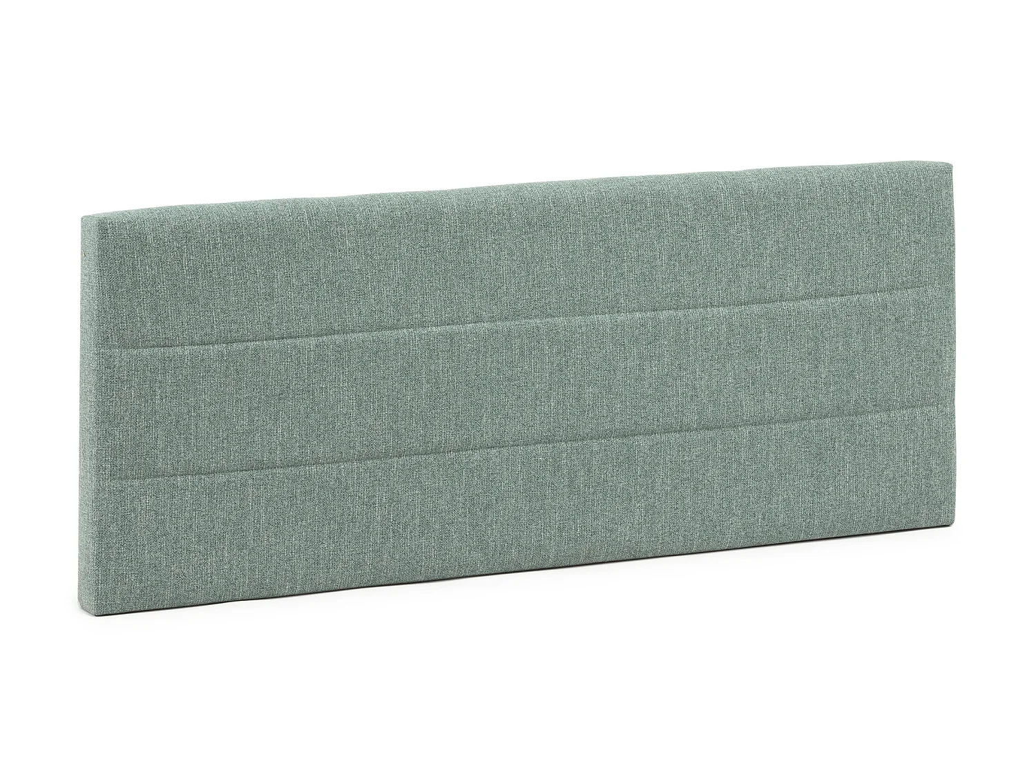 Tête de lit tapissée Miconos 140x60 cm Couleur Vert, 8 cm d'épaisseur