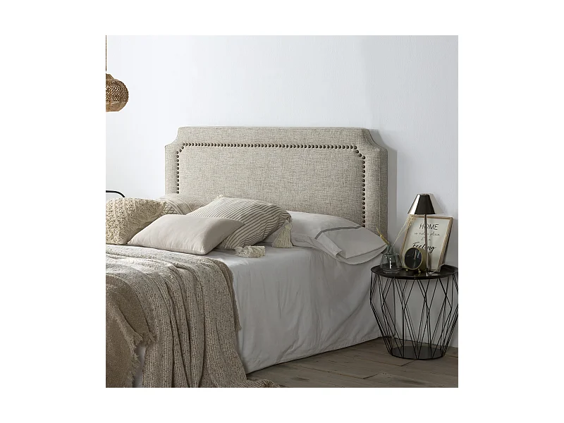 Kopfteil Leonor 140x60 cm Grau