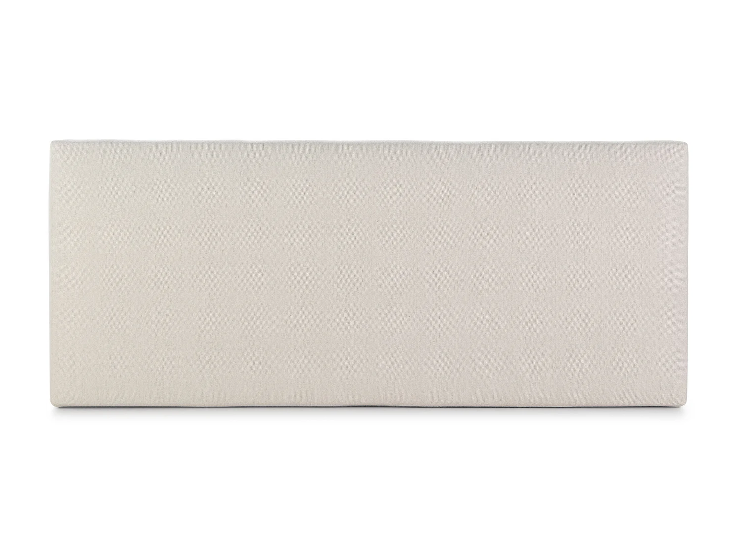 Hoofdeinde bekleed Tagomago 150x60 cm van Natuurlijk Linnen, Gewatteerd met Schuim, 8 cm Dikte