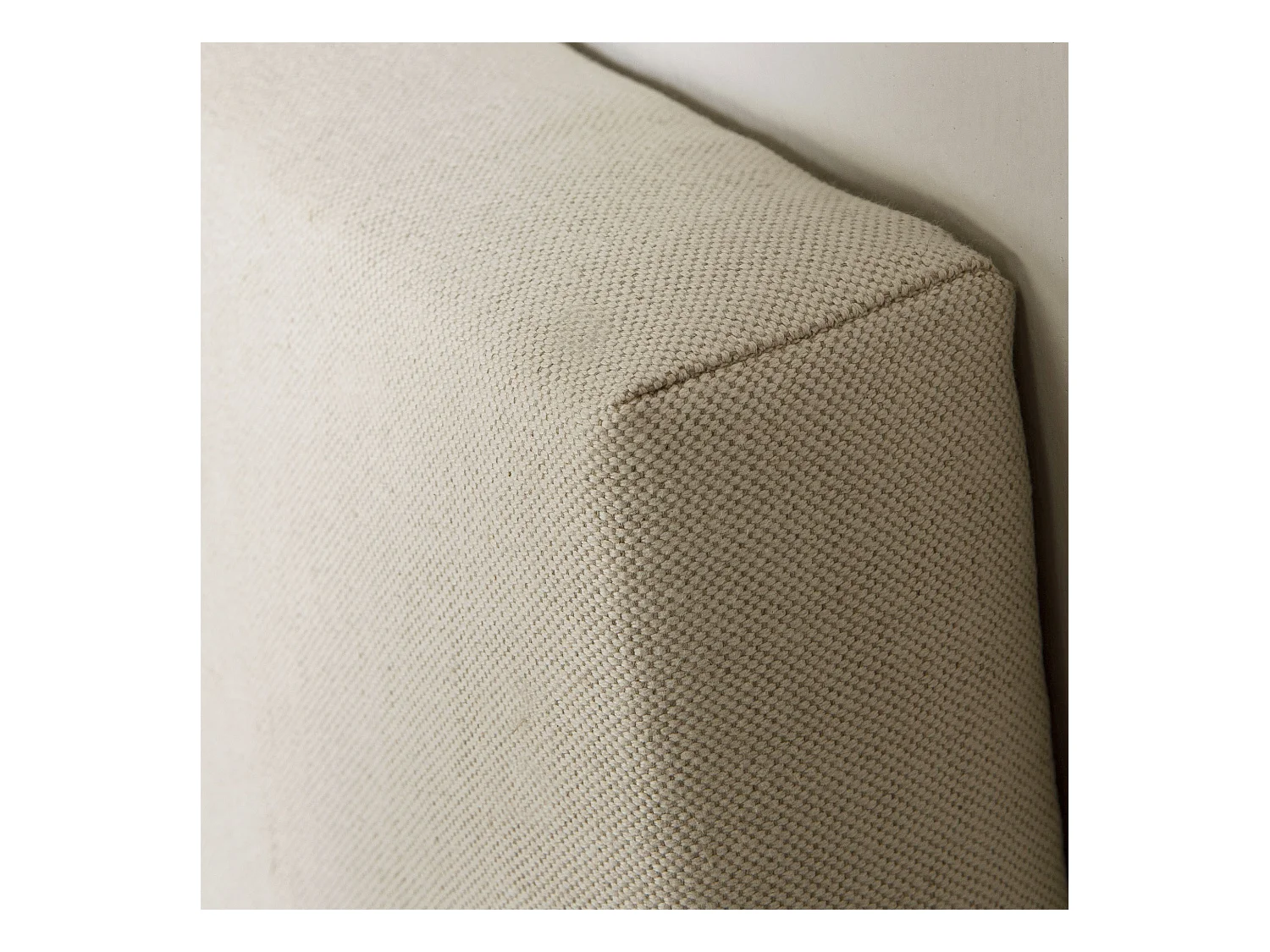 Hoofdeinde bekleed Tagomago 150x60 cm van Natuurlijk Linnen, Gewatteerd met Schuim, 8 cm Dikte