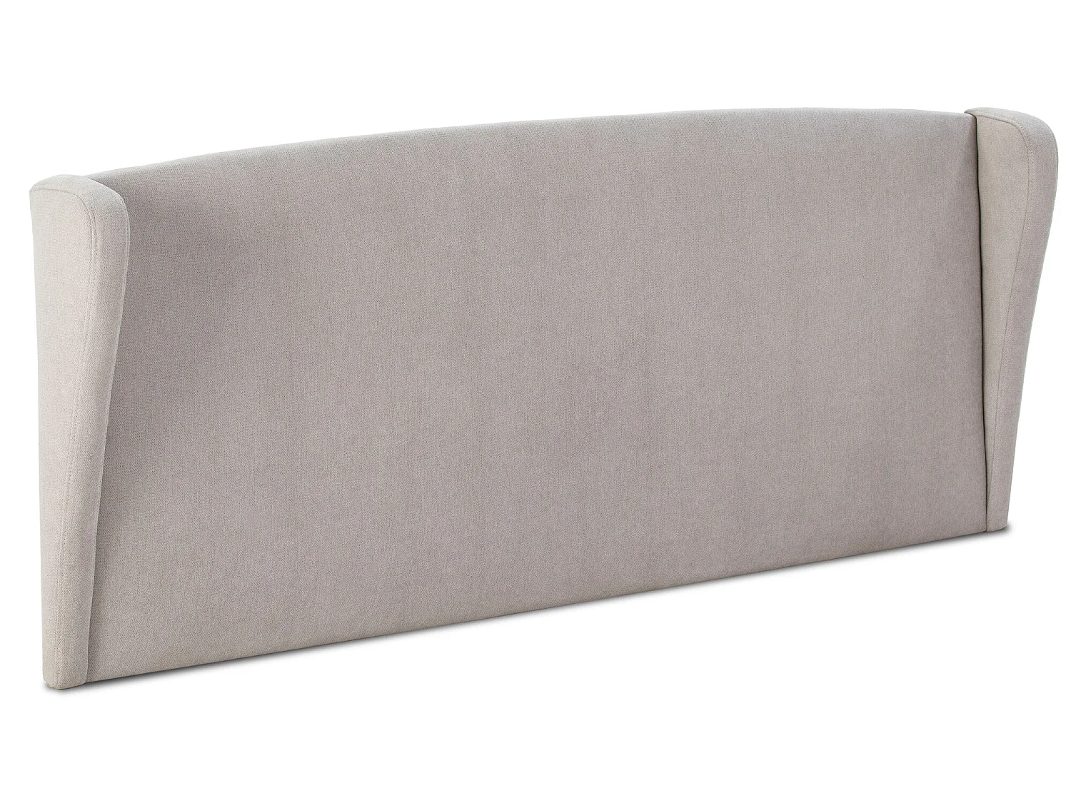 Tête de lit tapissée Munich Oreiller 140x60 cm Couleur Gris