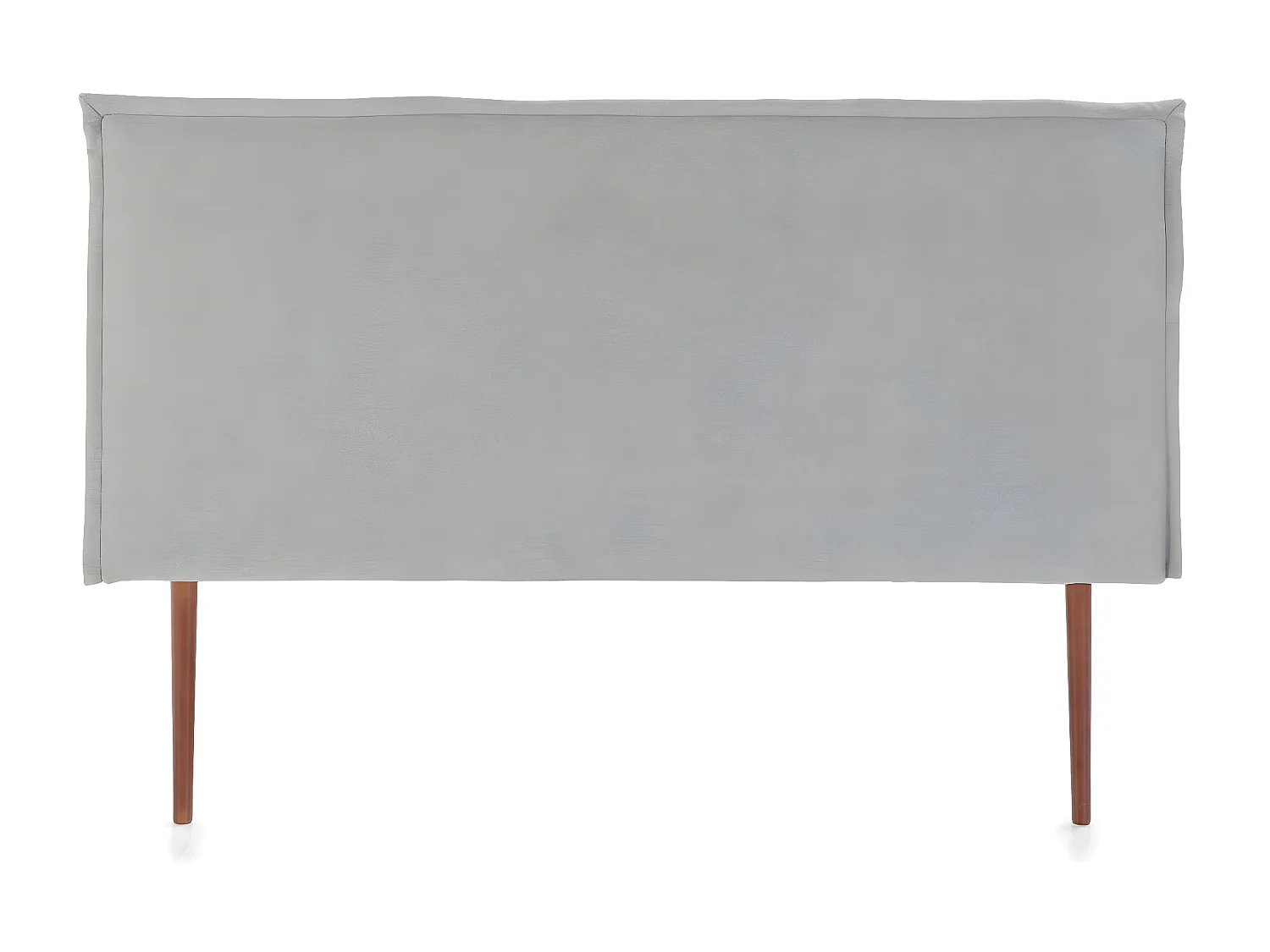 Hoofdeinde bekleed Berlijn 140x100 cm, Grijs stof, 8 cm diepte, inclusief ophangbeslag