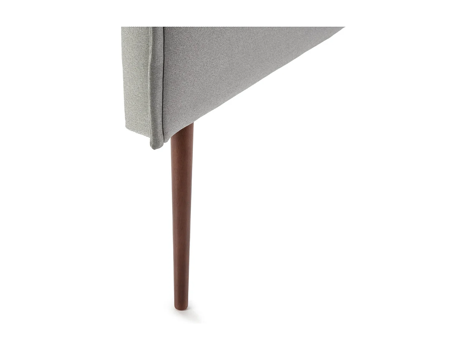 Tête de lit Berlin 140x100 cm, Tissu Gris, Épaisseur Totale de 8 cm