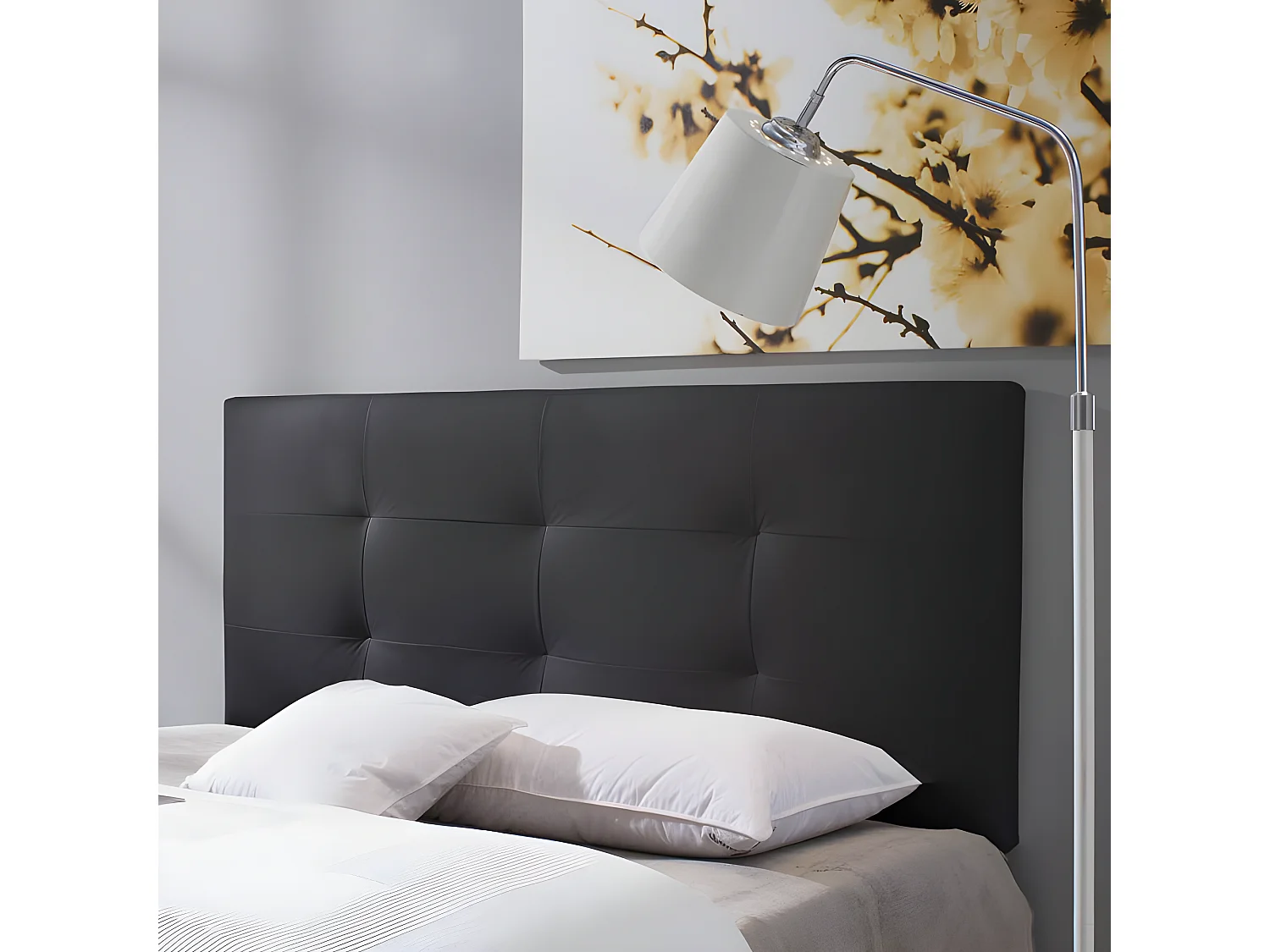 Kopfteil Carla 160x60 cm Schwarz