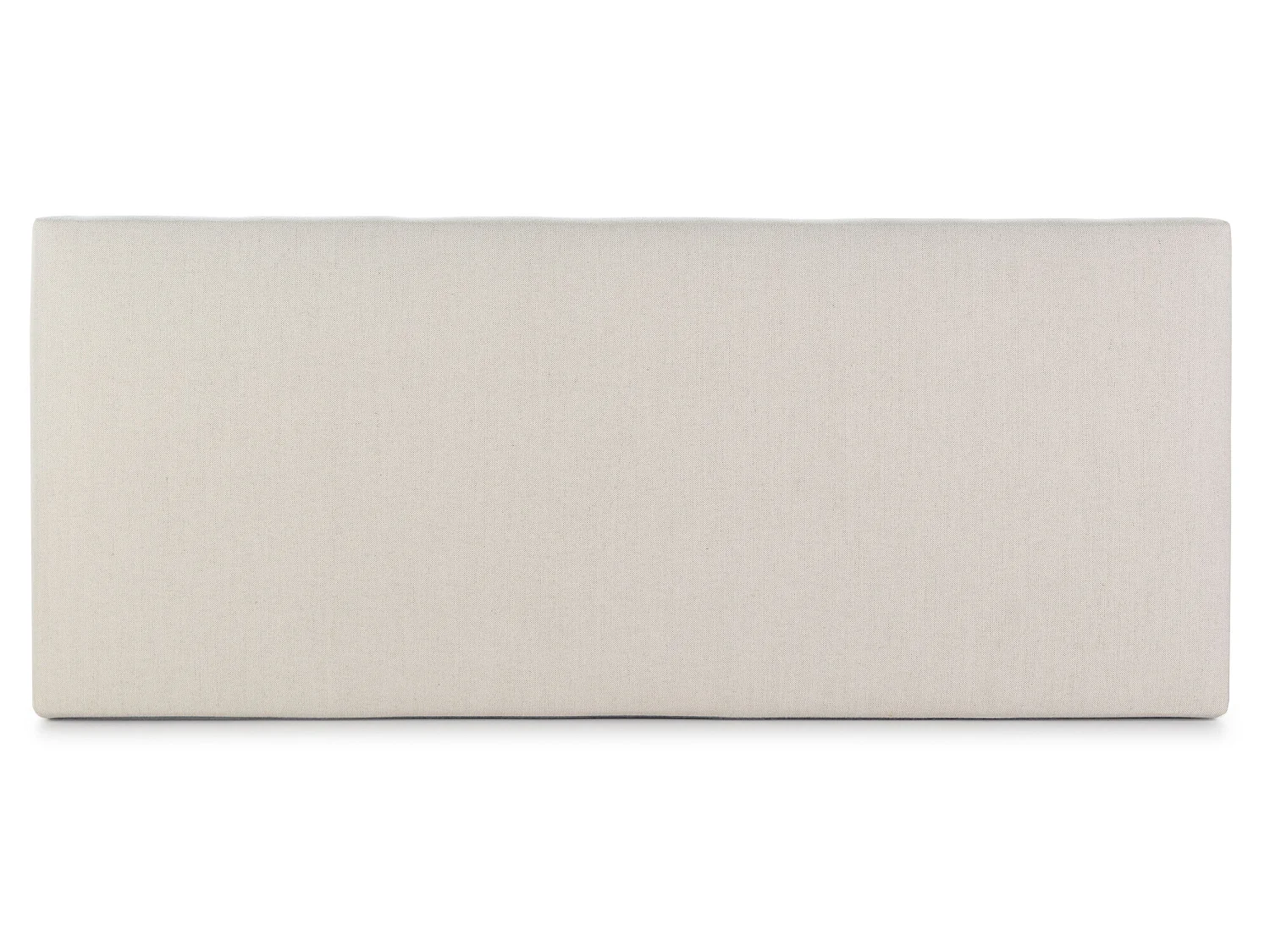 Testiera Tagomago rivestita in lino naturale 160x60 cm color beige