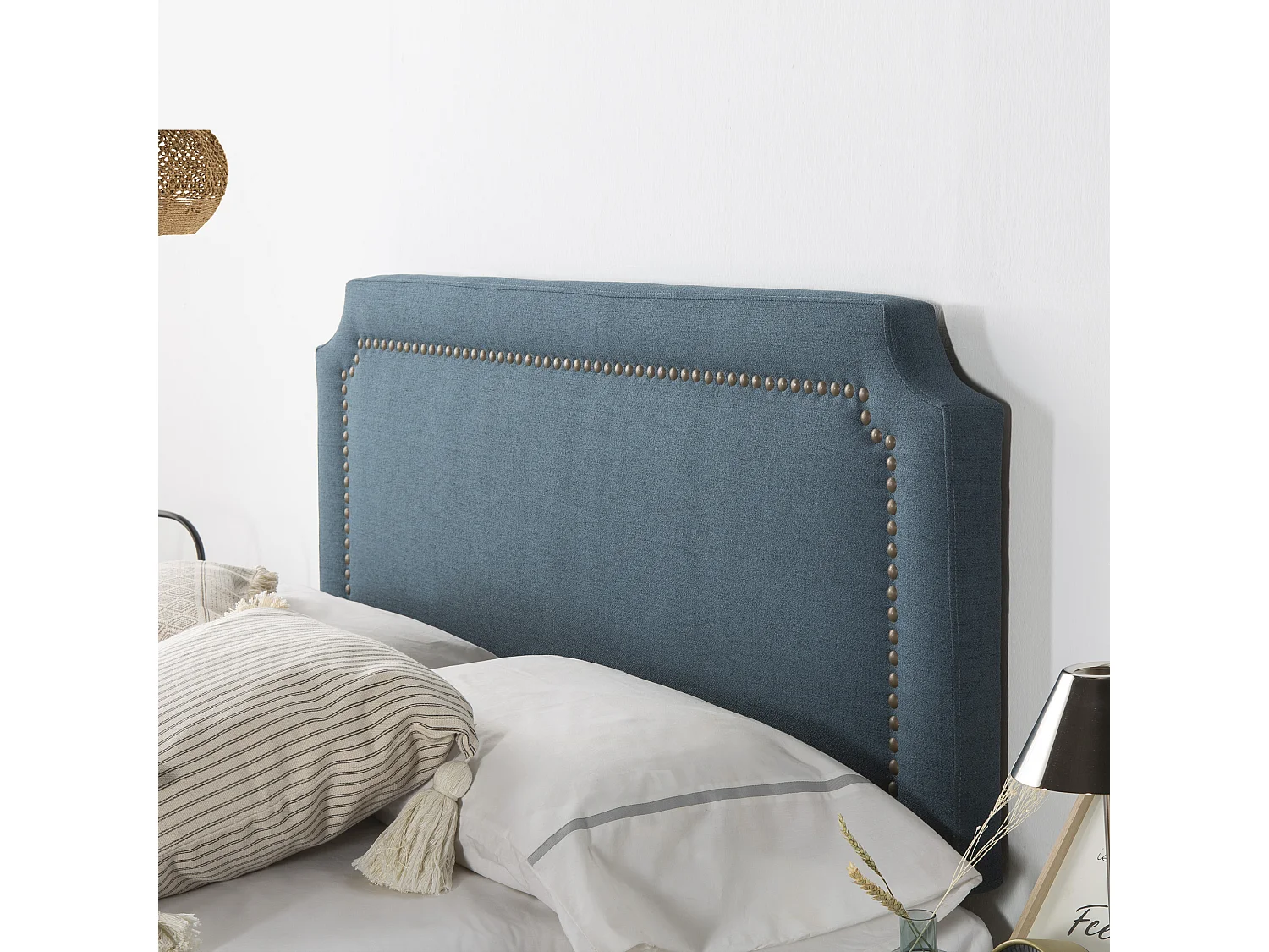 Kopfteil Leonor 140x60 cm Blau