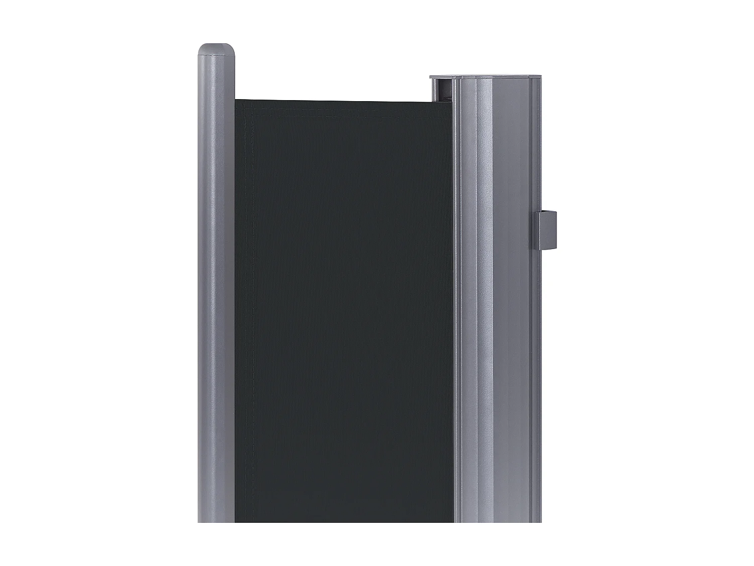 Zijluifel DORIO 305 cm 160 cm Grafietgrijs