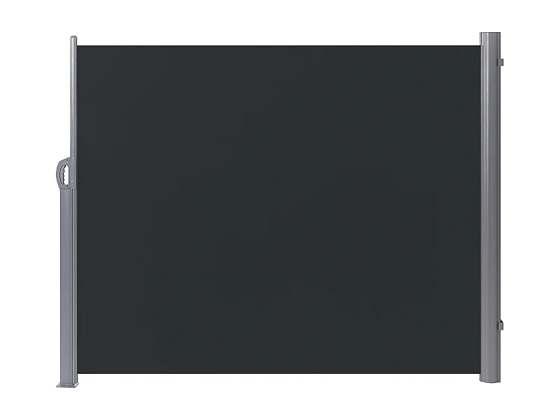 Zijluifel DORIO 305 cm 160 cm Grafietgrijs