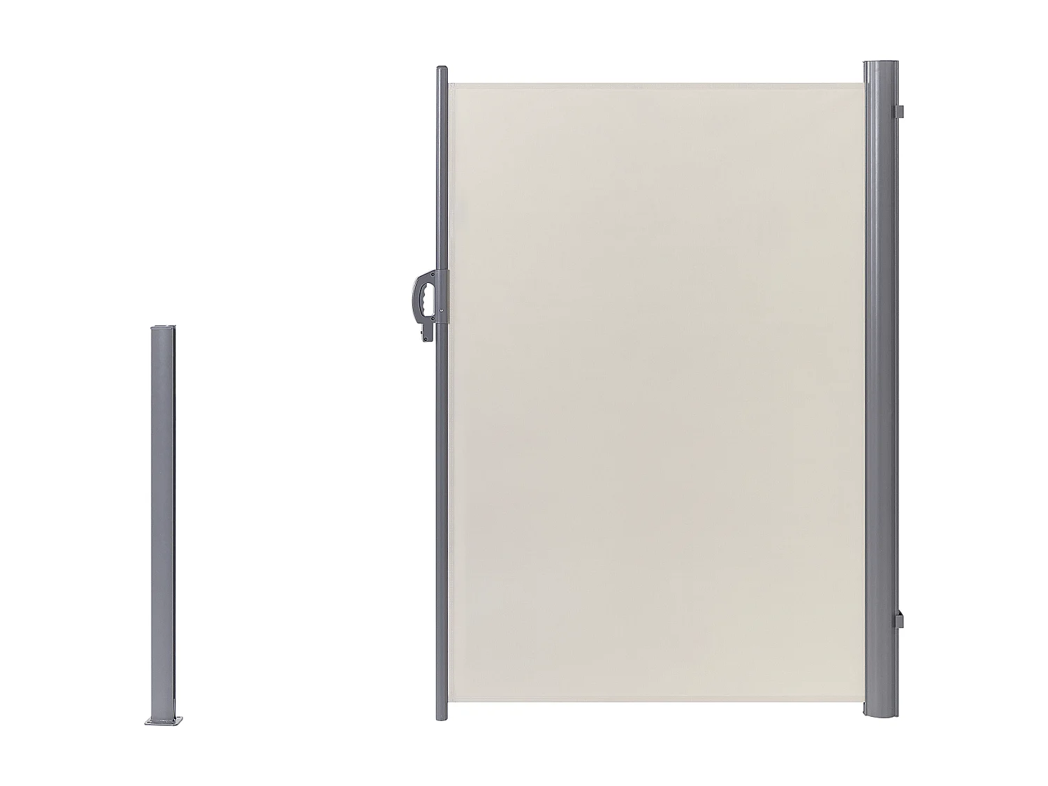 Tenda laterale estraibile 180 x 300 cm beige DORIO