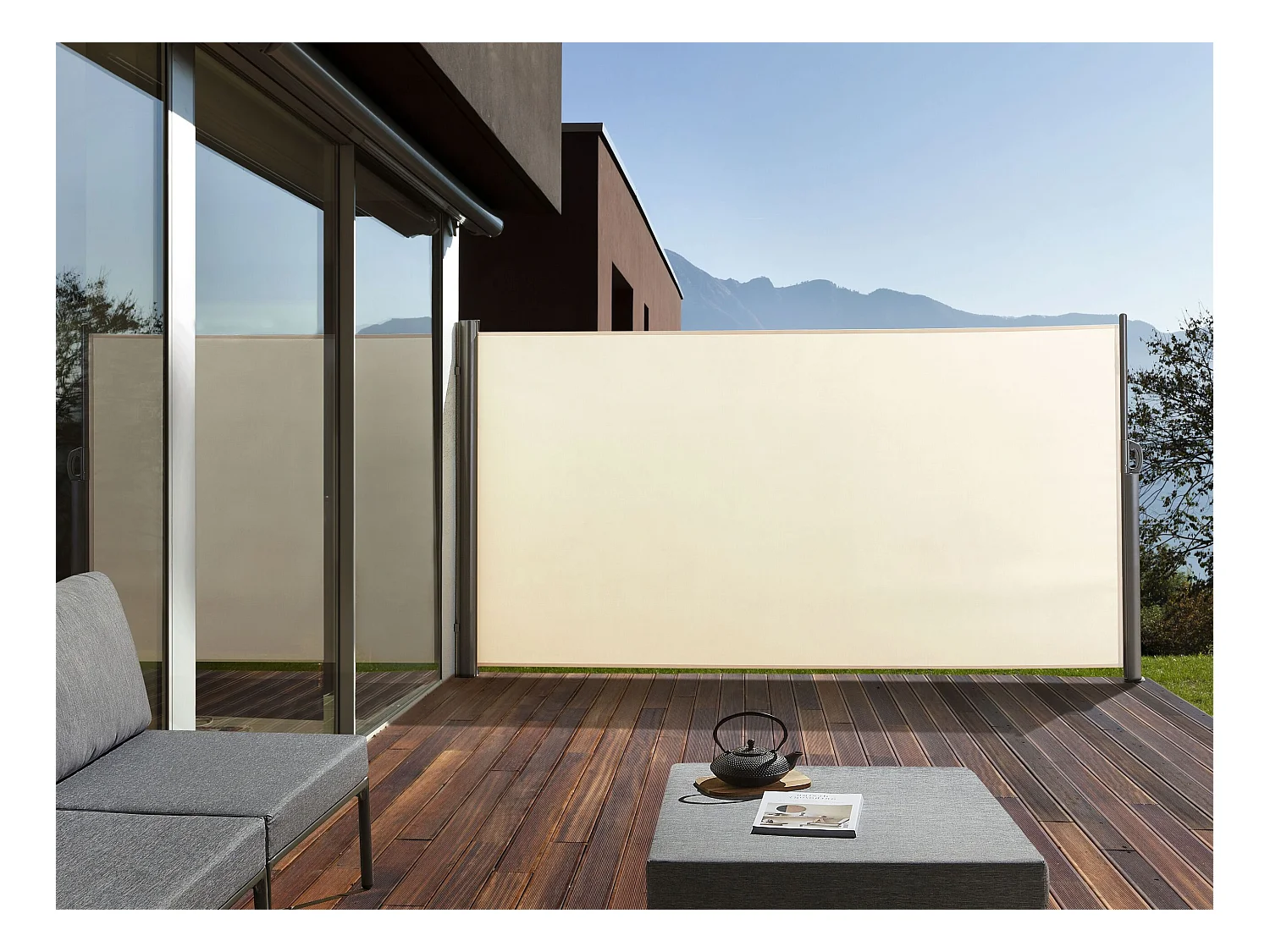 Zijluifel DORIO 305 cm 160 cm Beige