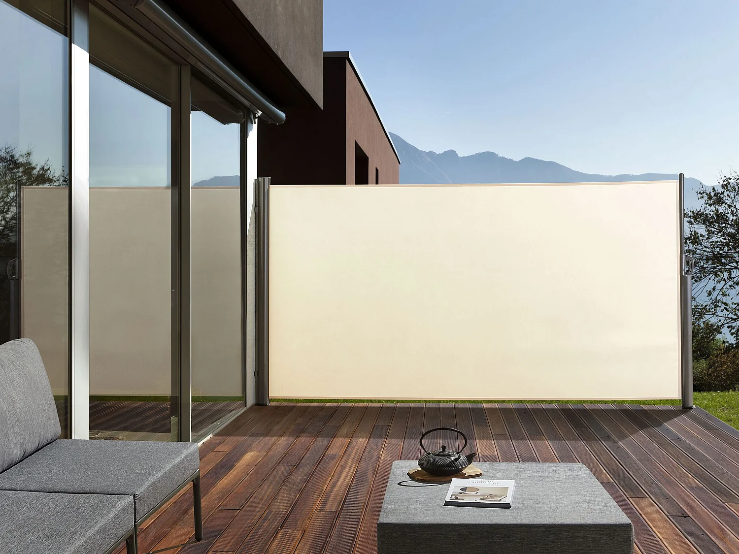 Zijluifel DORIO 305 cm 160 cm Beige