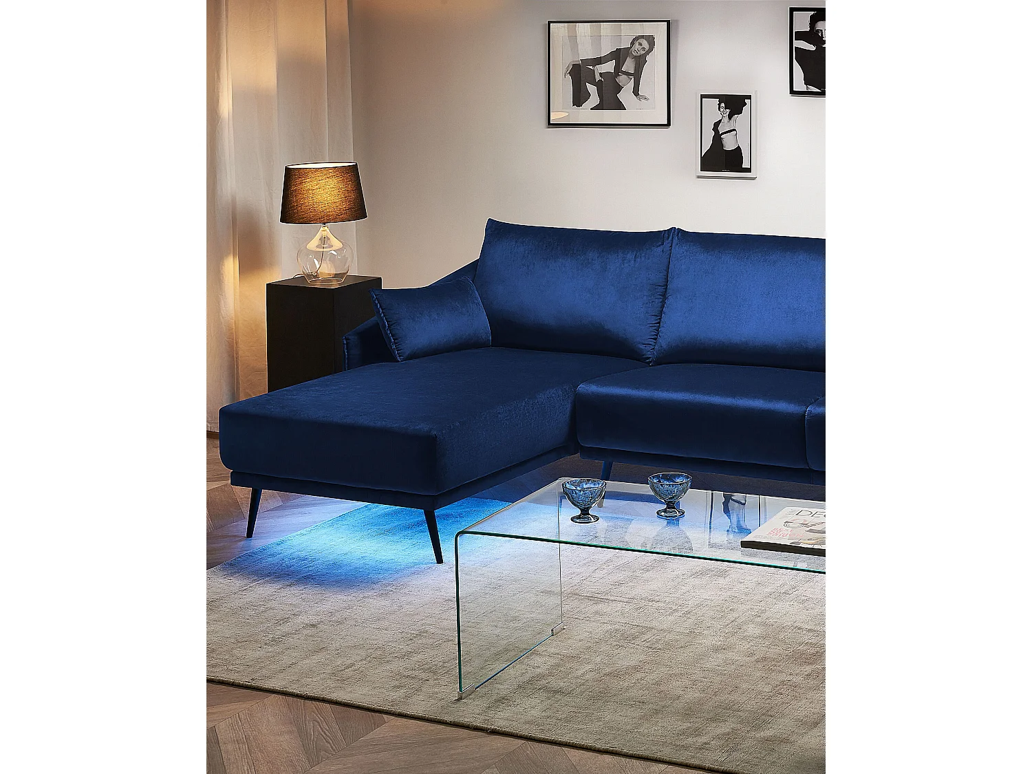 Bande LED KALADAN 240 cm Avec télécommande Multicolore