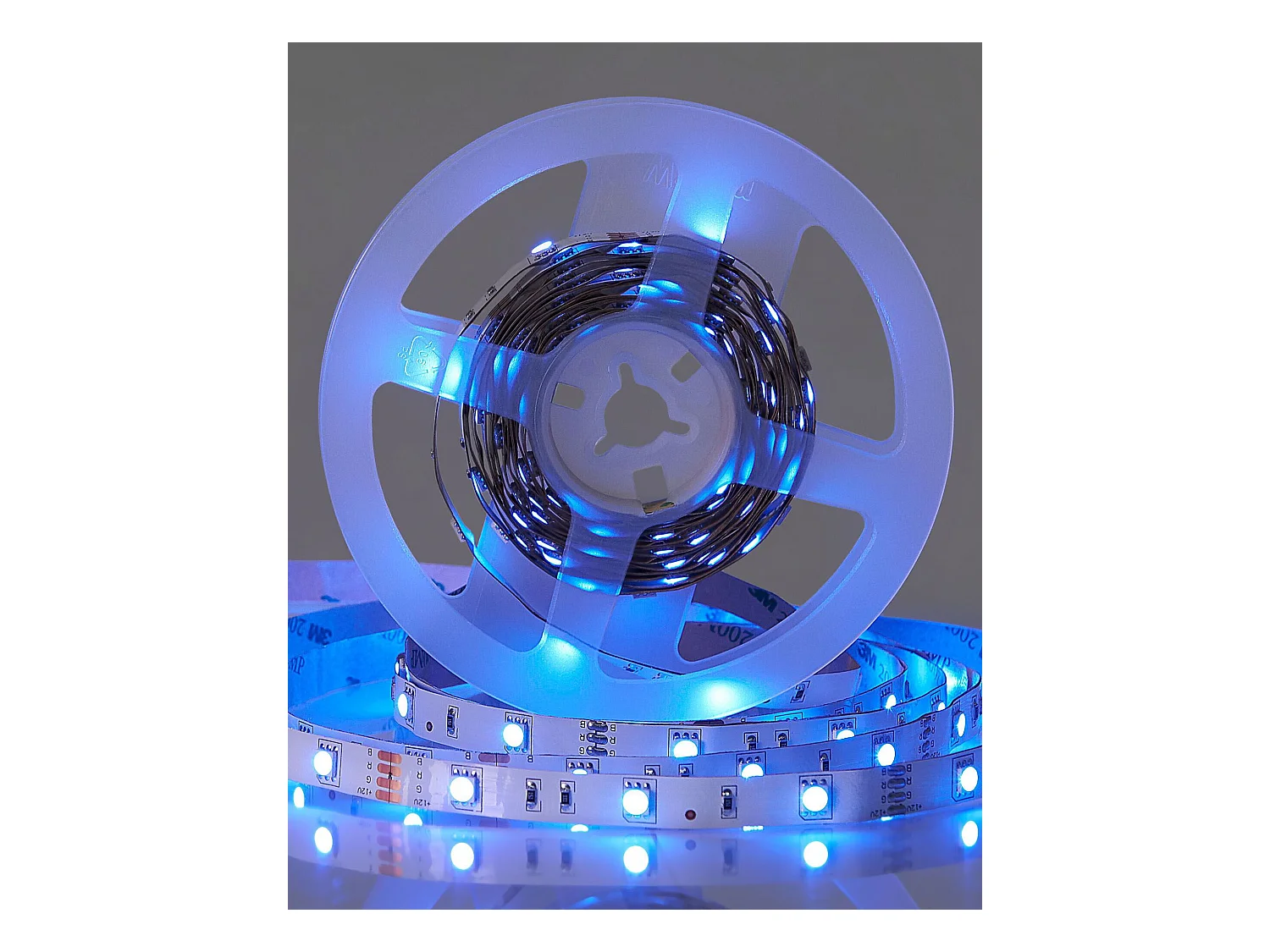 LED Streifen Lichtleiste wasserabweisend 16 Farben 5 m KIKORI