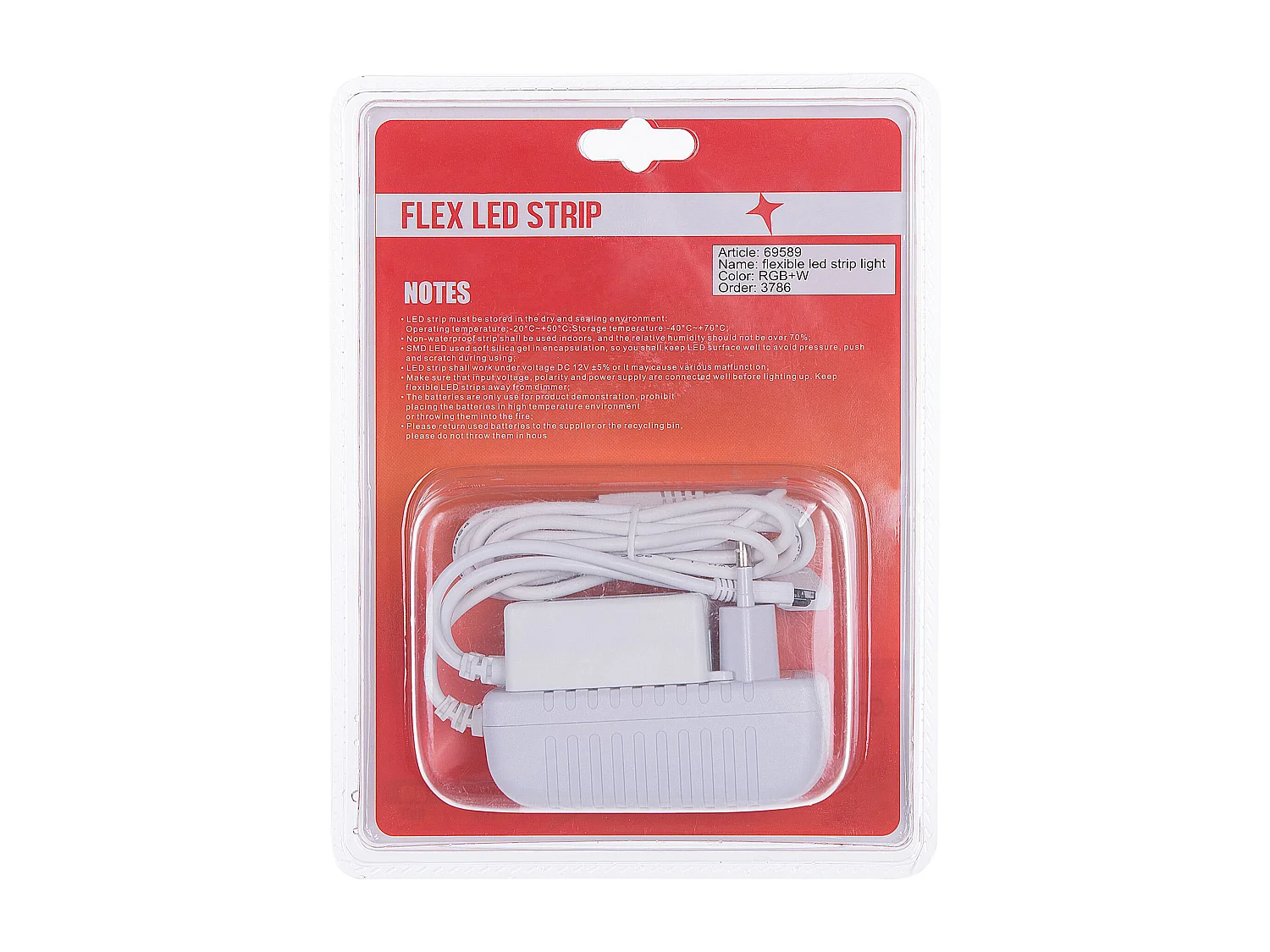 Bande LED KIKORI 500 cm Avec télécommande Blanc