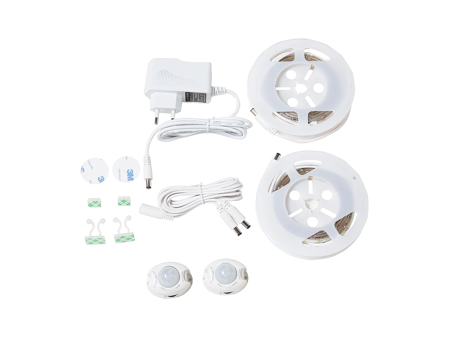 LED Streifen ATRATO 240 cm mit Bewegungsmelder Weiss