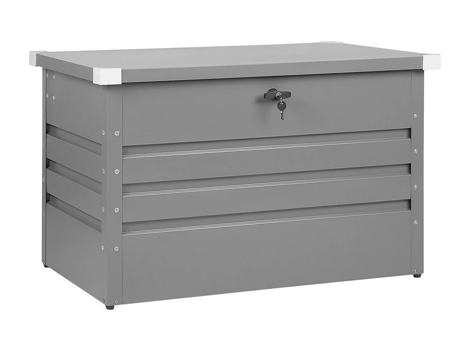 Kussenbox CEBROSA Metaal 100 cm 62 cm Grijs