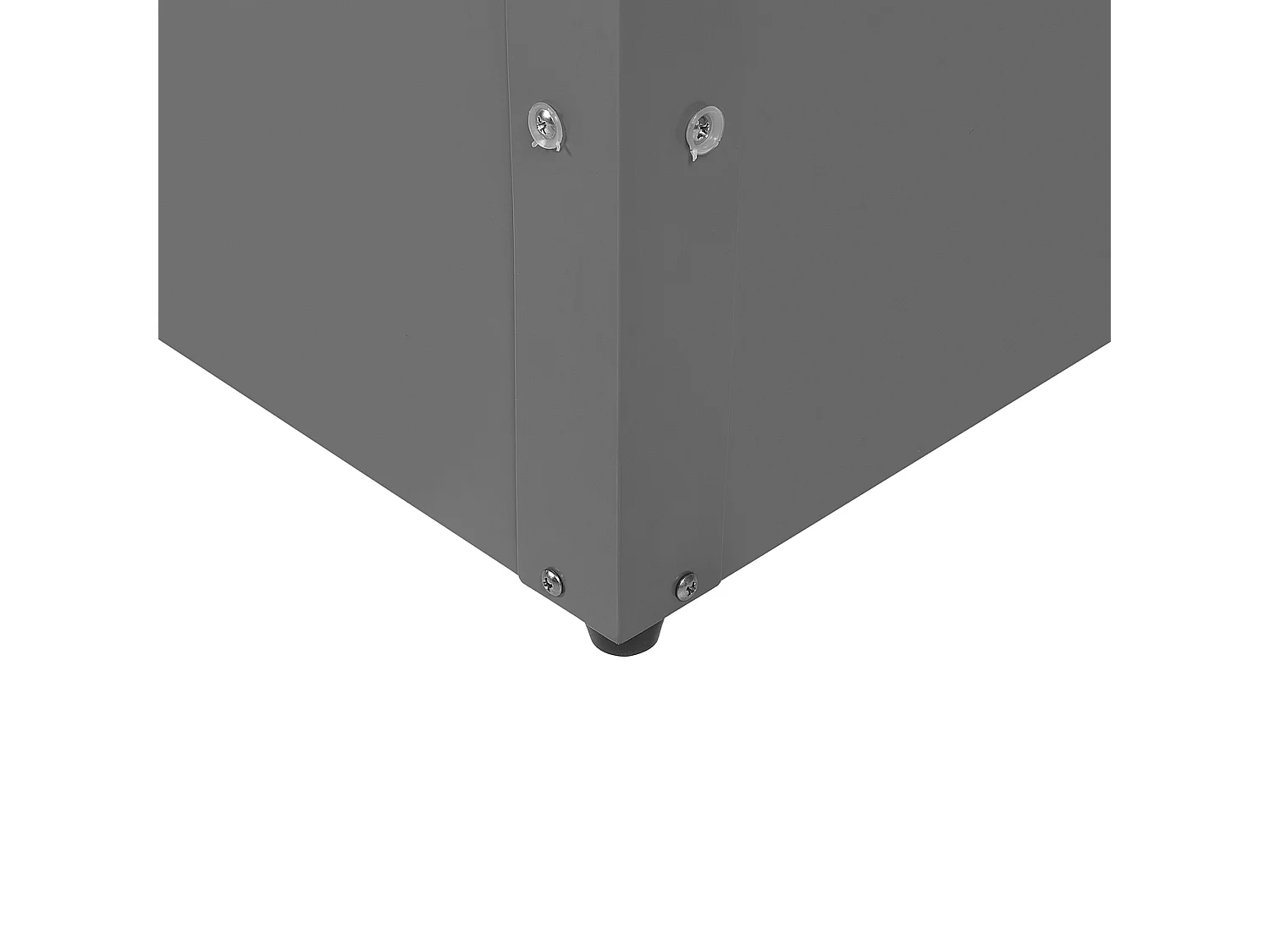 Coffre de rangement CEBROSA Métal 100 cm 62 cm Gris