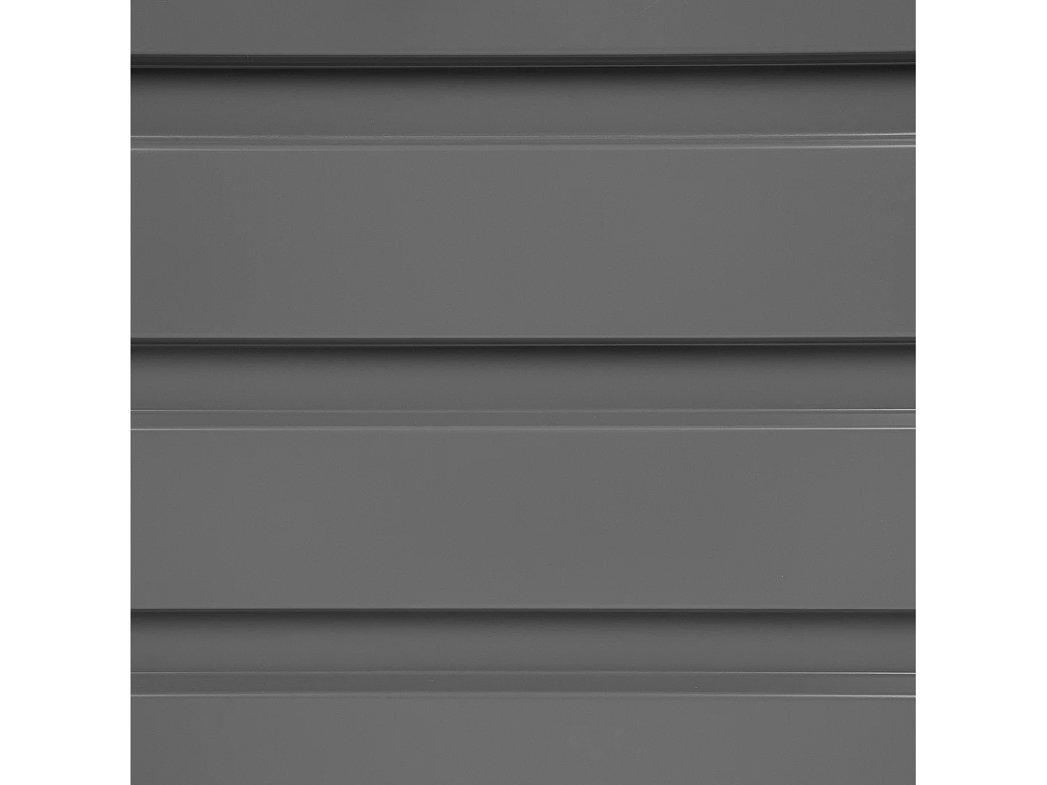 Aufbewahrungsbox CEBROSA Metall 100 cm 62 cm Grau