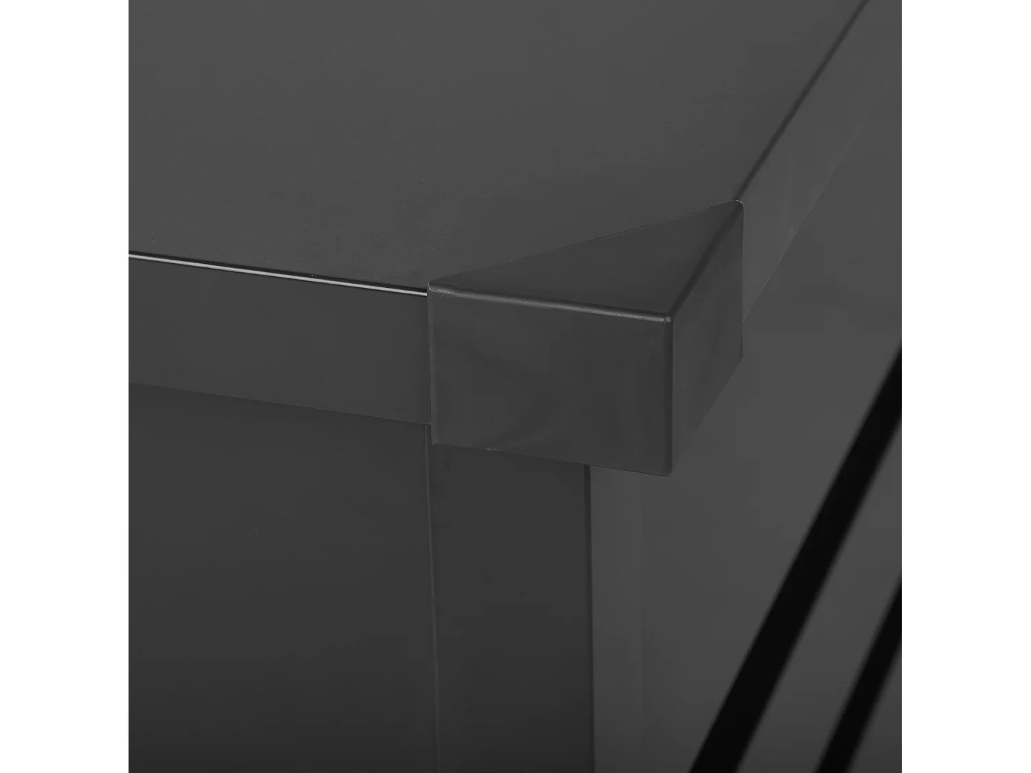 Große Metall-Gartentruhe 600 l graphitgrau Kissenbox Auflagenbox für die Terrasse wasserdicht Aufbewahrungsbox Gartenbox Cebrosa