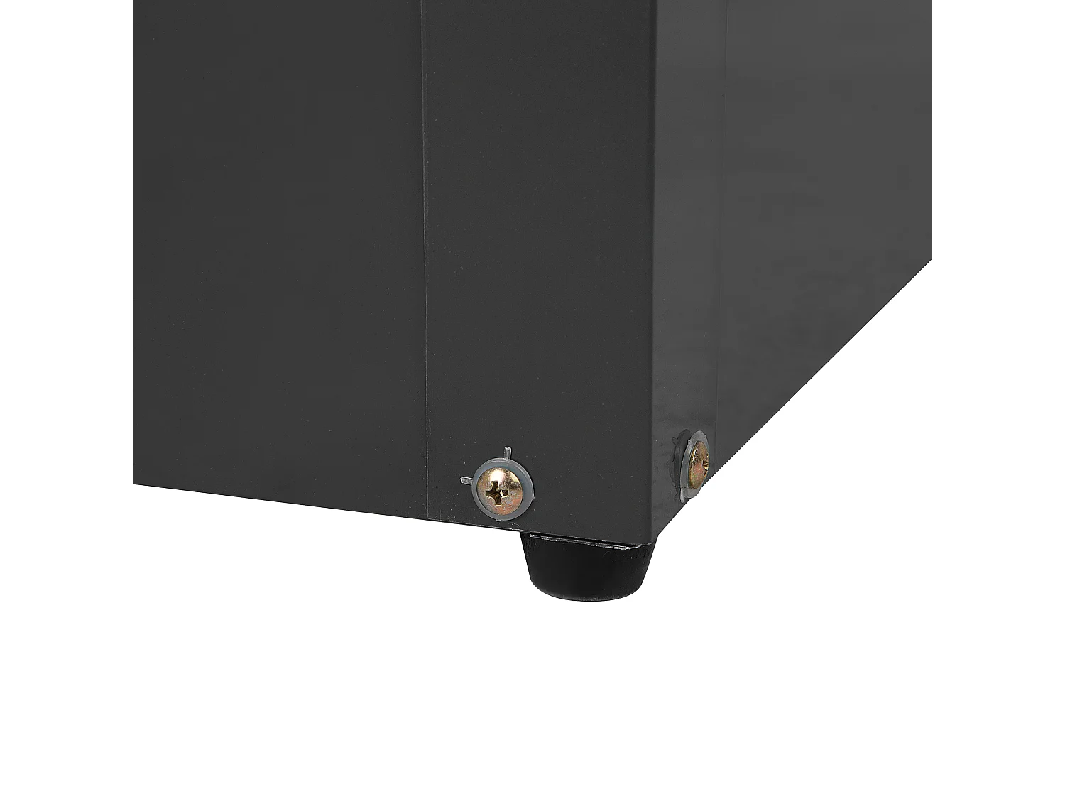 Skrzynia ogrodowa CEBROSA Metal 165 cm 70 cm Grafitowy