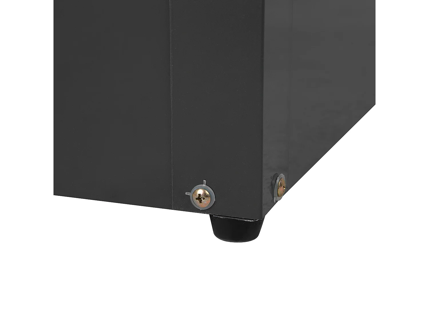 Coffre de rangement CEBROSA 165 cm 70 cm Gris graphite