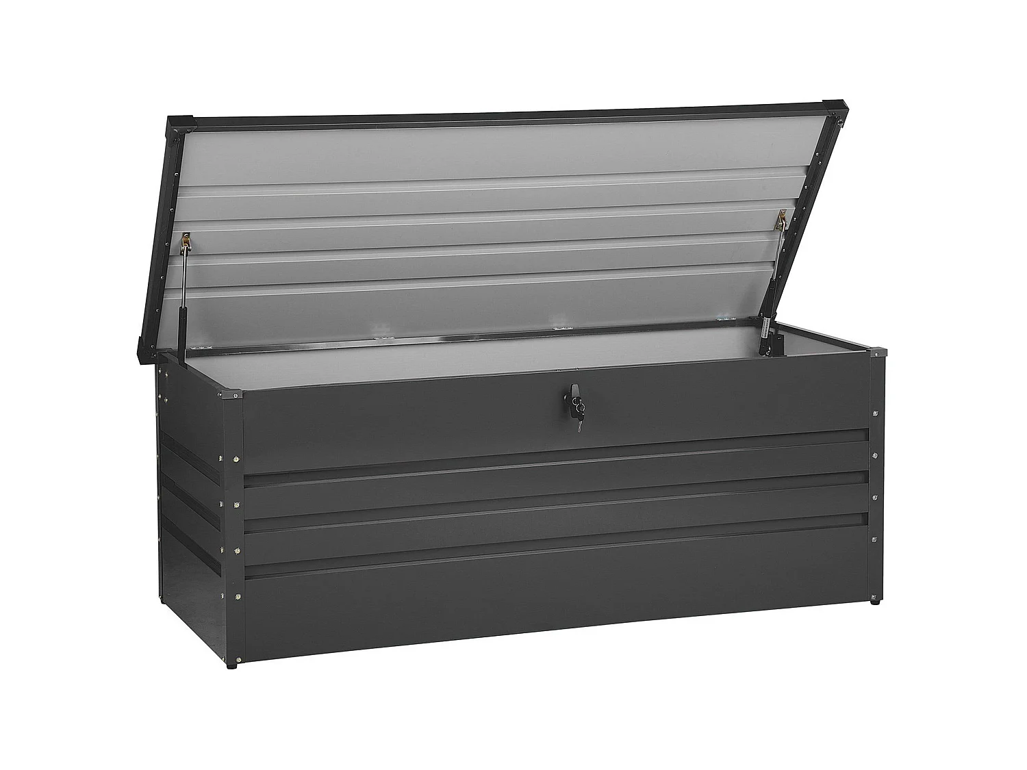 Storage Box CEBROSA 165 cm 70 cm Graphite Grey