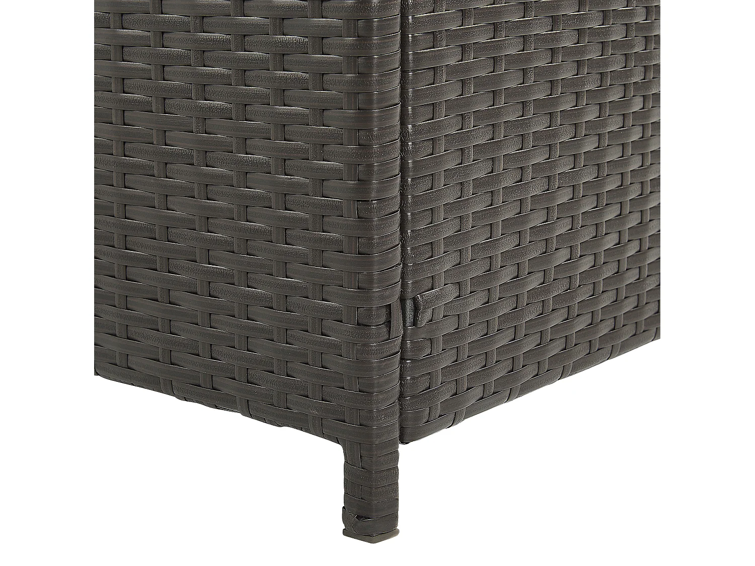 Caixa de arrumação MODENA 126 cm 46 cm Castanho