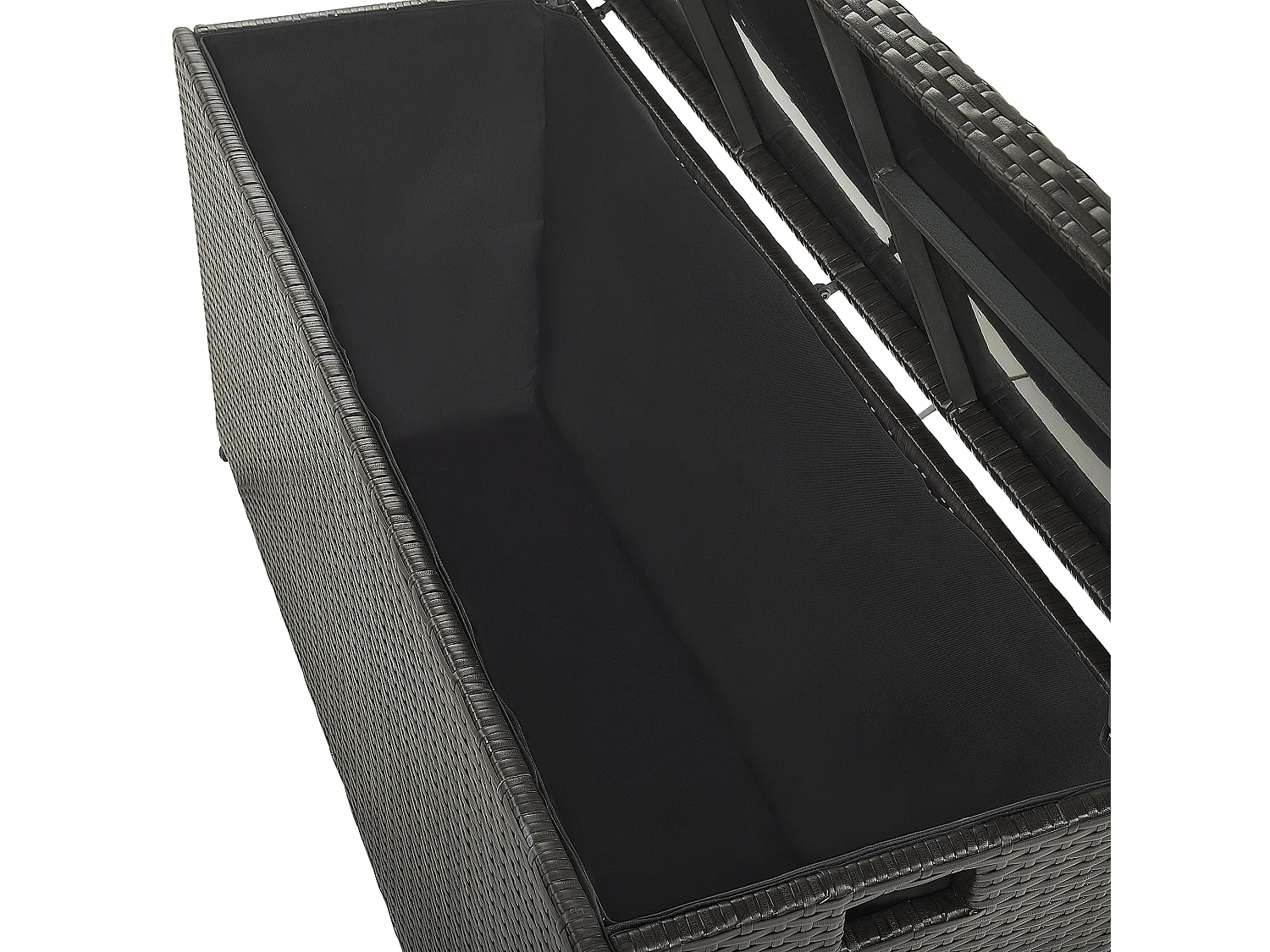 Kussenbox MODENA 126 cm 46 cm Bruin