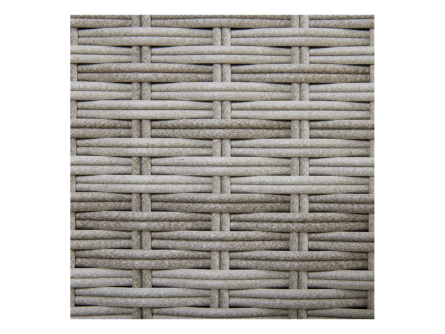 Praktische Auflagenbox Rattan grau Modena