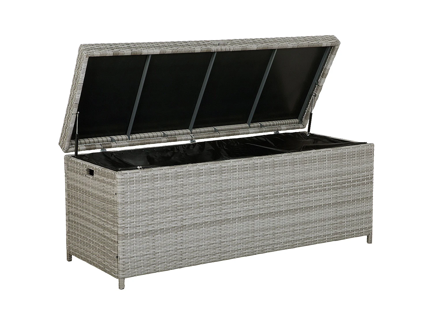 Storage Box MODENA 158 cm 63 cm Grey