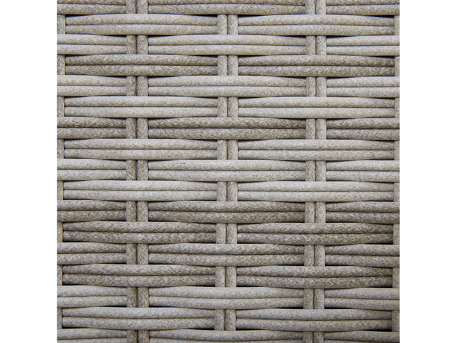 Aufbewahrungsbox MODENA Polyrattan 158 cm 63 cm Grau