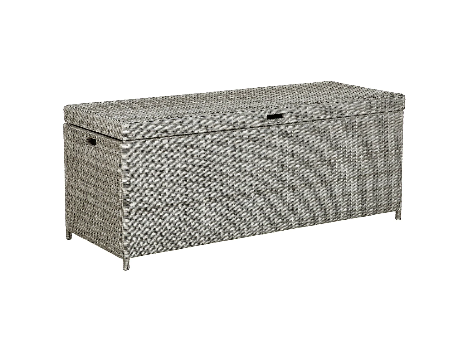 Coffre de rangement MODENA 158 cm 63 cm Gris