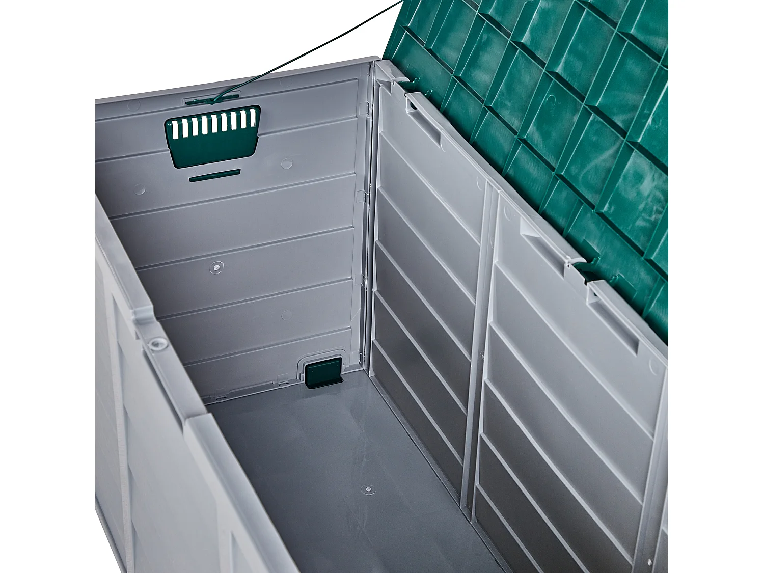 Coffre de rangement LOCARNO 112 cm 50 cm Vert