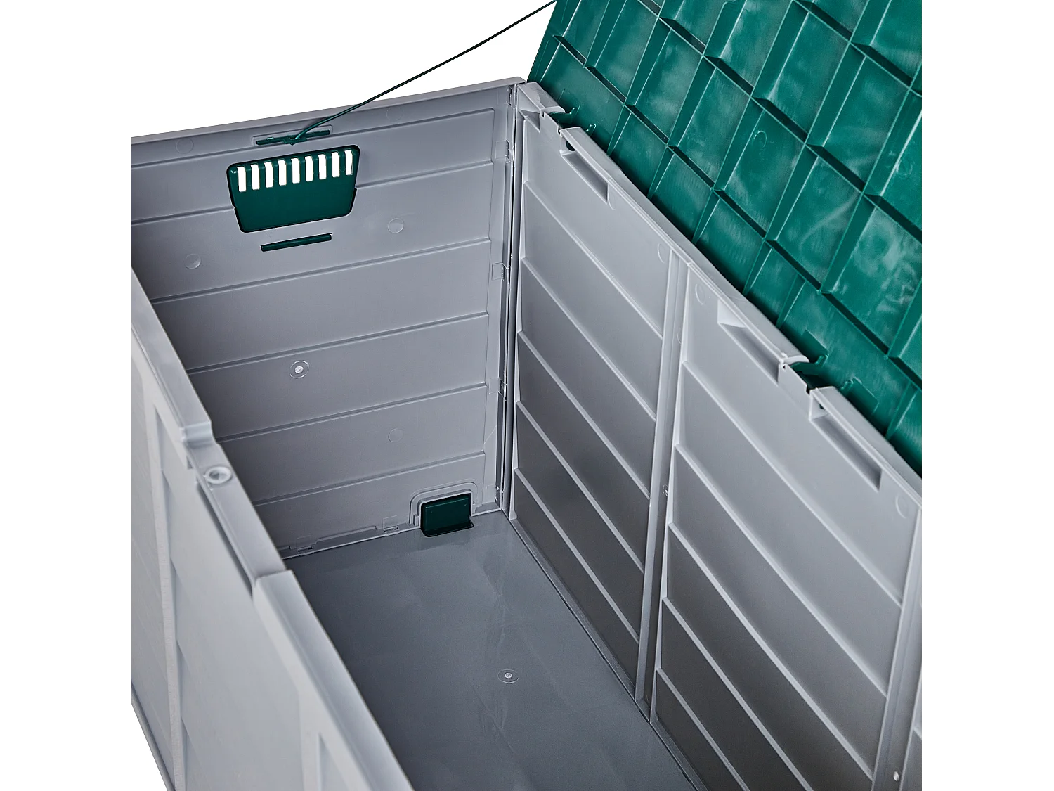 Coffre de rangement LOCARNO 112 cm 50 cm Vert