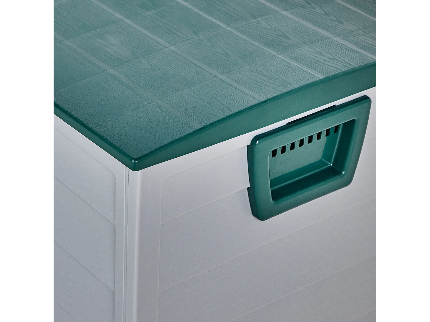 Coffre de rangement LOCARNO 112 cm 50 cm Vert