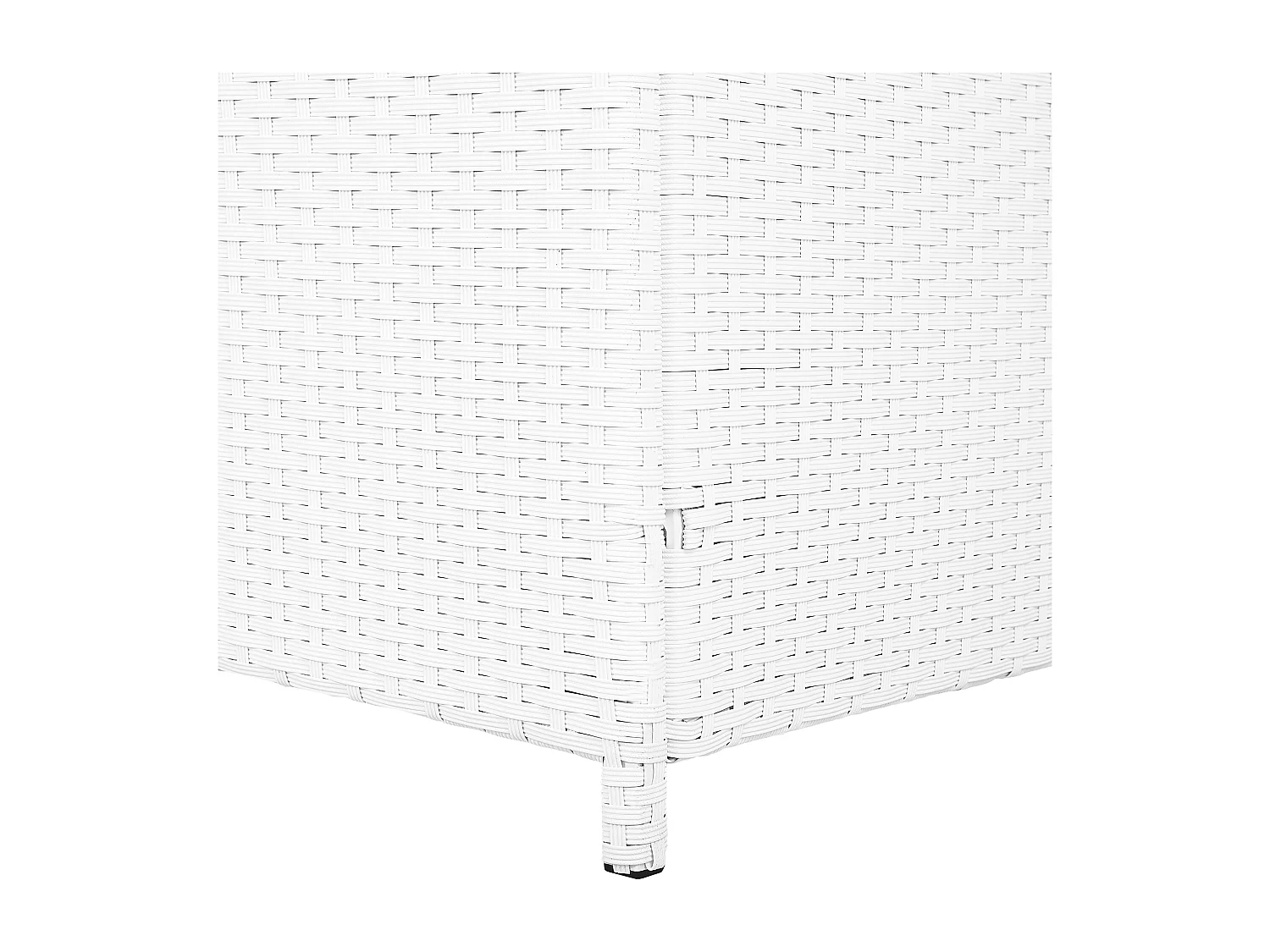 Kussenbox MODENA 158 cm 63 cm Wit